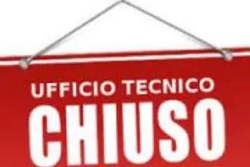 Chiusura Ufficio Tecnico Edilizia Privata